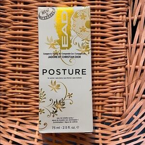 Dior EAD Posture Eau de Toilette Spray - Gold and White